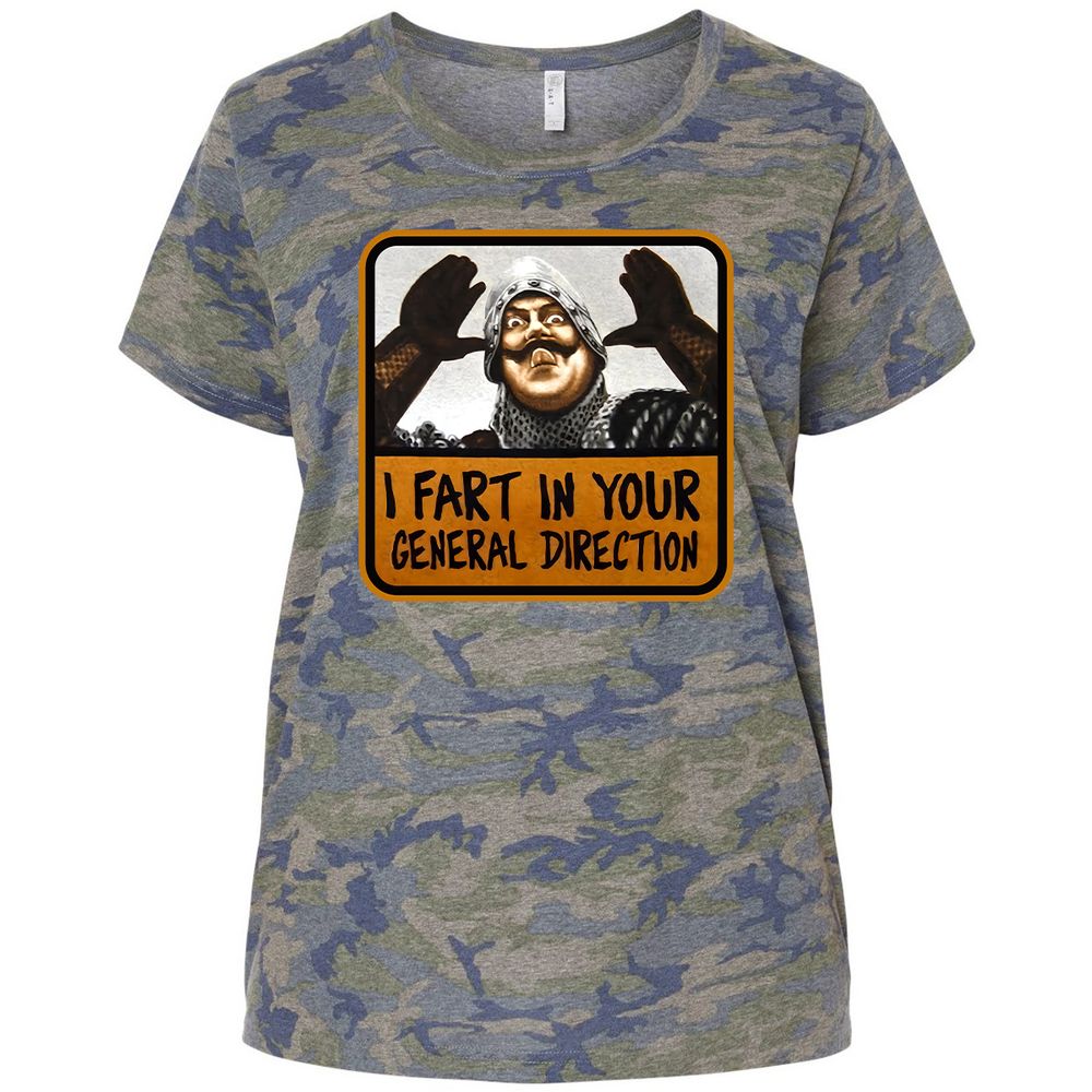 Ladies Curvy Jersey - BHJJRTEW - Vintage Camo - 5