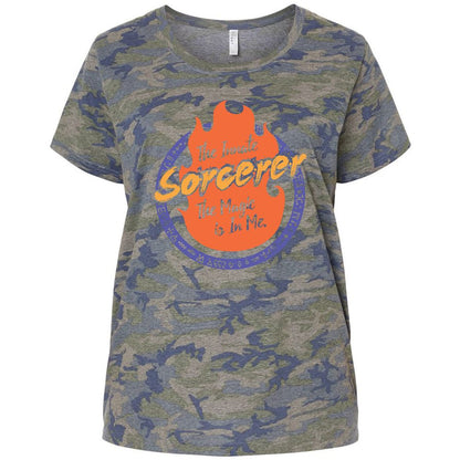 Ladies Curvy Jersey - 8MM2Q5BJ - Vintage Camo - 5