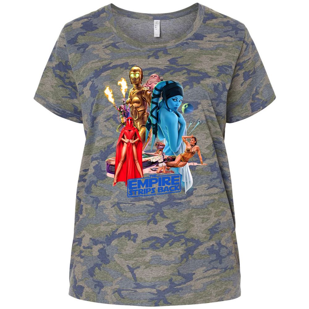 Ladies Curvy Jersey - WG27XJ5S - Vintage Camo - 5