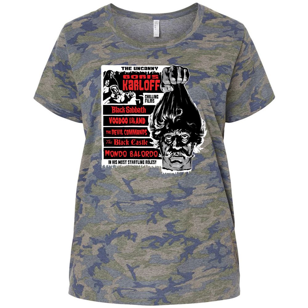 Ladies Curvy Jersey - NHSVWNDC - Vintage Camo - 5