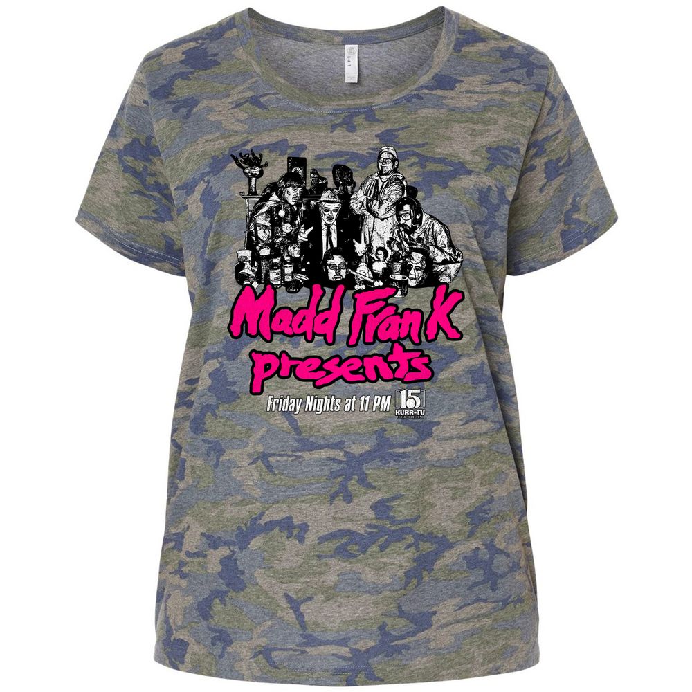 Ladies Curvy Jersey - Y86TML8X - Vintage Camo - 5
