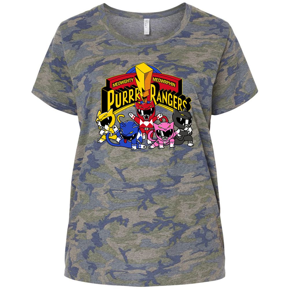 Ladies Curvy Jersey - H7VA62H5 - Vintage Camo - 5