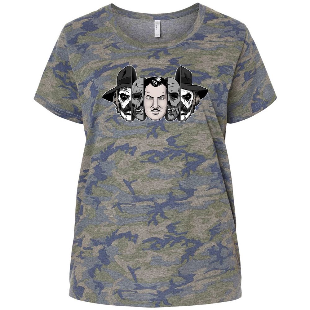 Ladies Curvy Jersey - E5MCH1LJ - Vintage Camo - 5