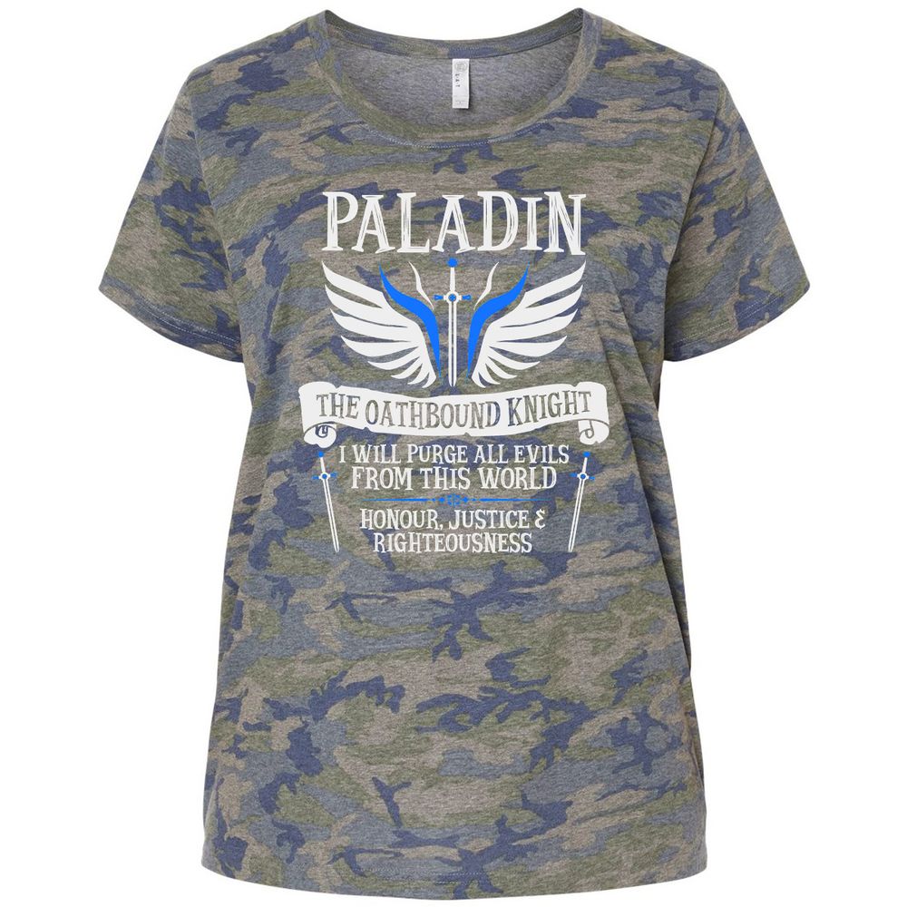 Ladies Curvy Jersey - 6X69XRZ5 - Vintage Camo - 5