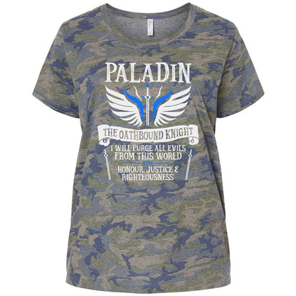 Ladies Curvy Jersey - 6X69XRZ5 - Vintage Camo - 5