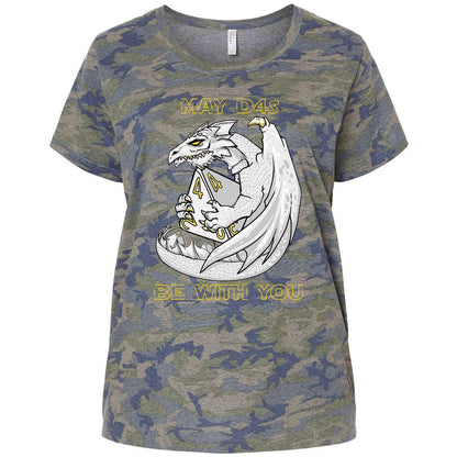 Ladies Curvy Jersey - FP67NRGP - Vintage Camo - 5