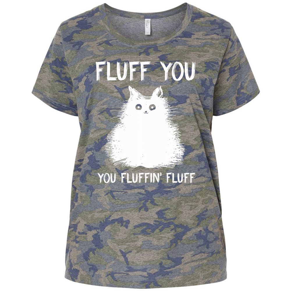 Ladies Curvy Jersey - Z6QAG2QX - Vintage Camo - 5