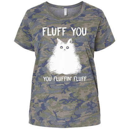 Ladies Curvy Jersey - Z6QAG2QX - Vintage Camo - 5