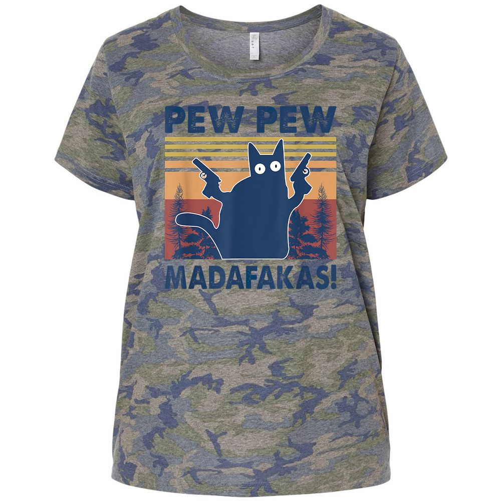 Ladies Curvy Jersey - A3AKMPCM - Vintage Camo - 5