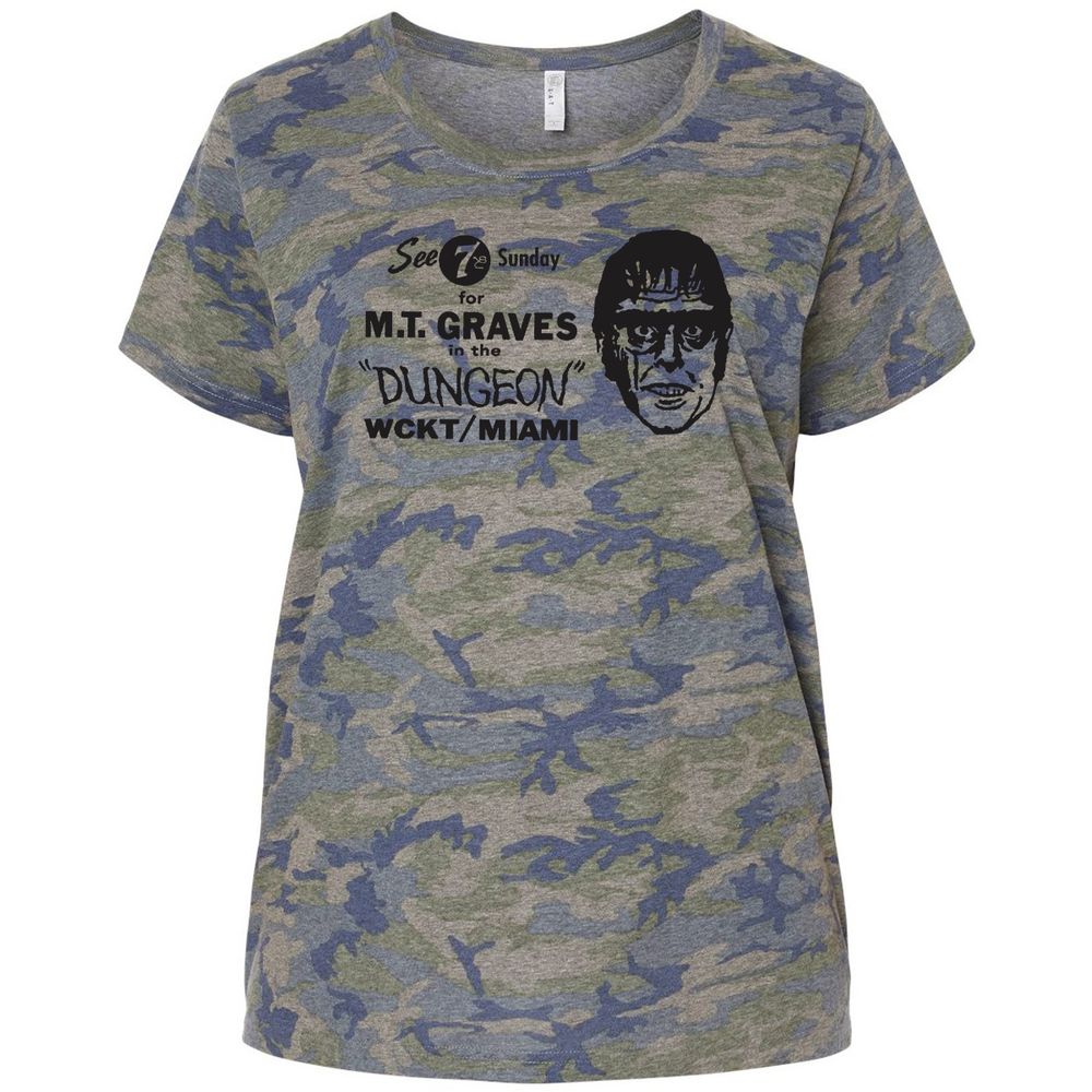 Ladies Curvy Jersey - J18TBPVU - Vintage Camo - 5