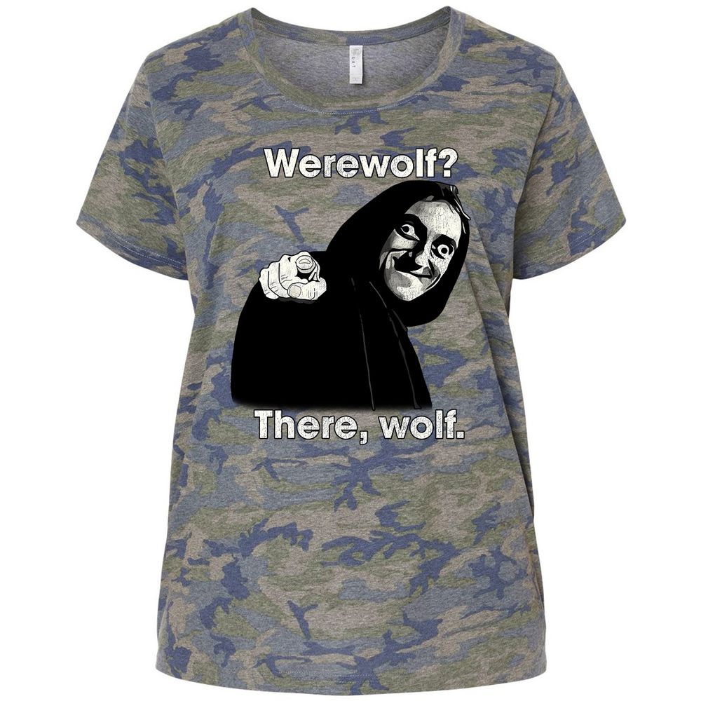 Ladies Curvy Jersey - WULHWF2X - Vintage Camo - 5