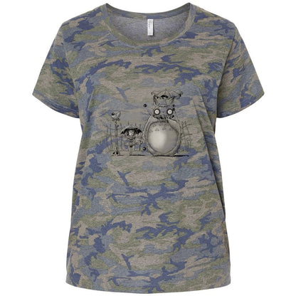 Ladies Curvy Jersey - 782T538M - Vintage Camo - 5