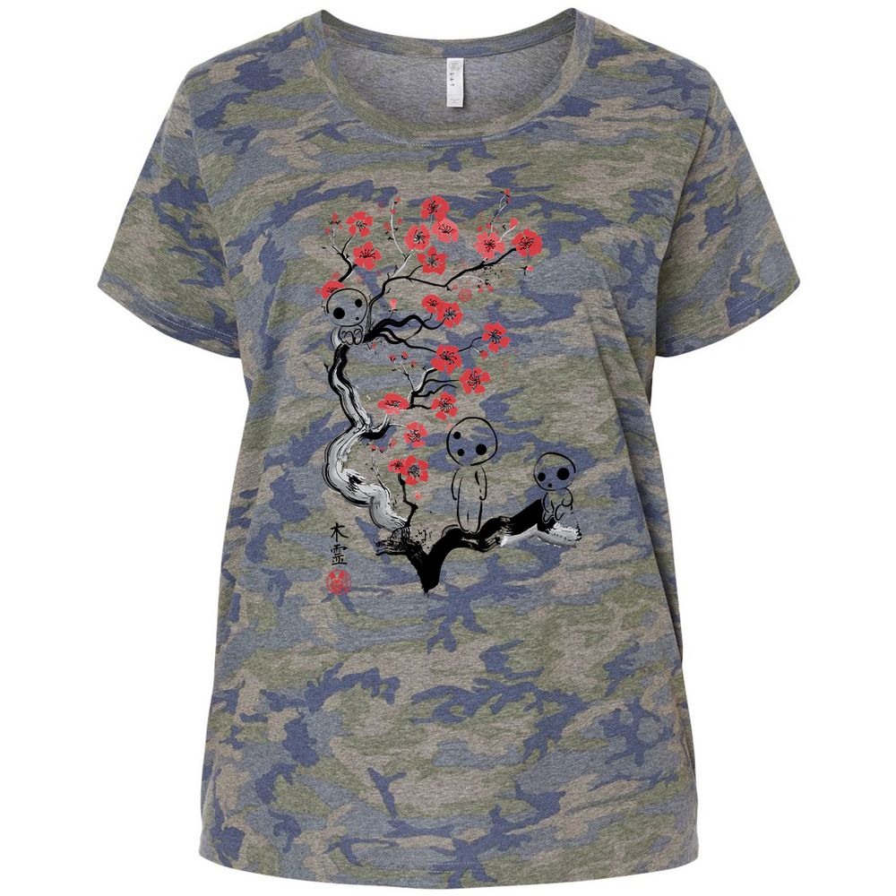 Ladies Curvy Jersey - PAMMRNZT - Vintage Camo - 5