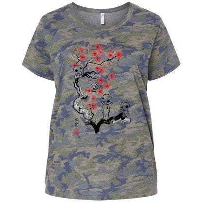 Ladies Curvy Jersey - PAMMRNZT - Vintage Camo - 5