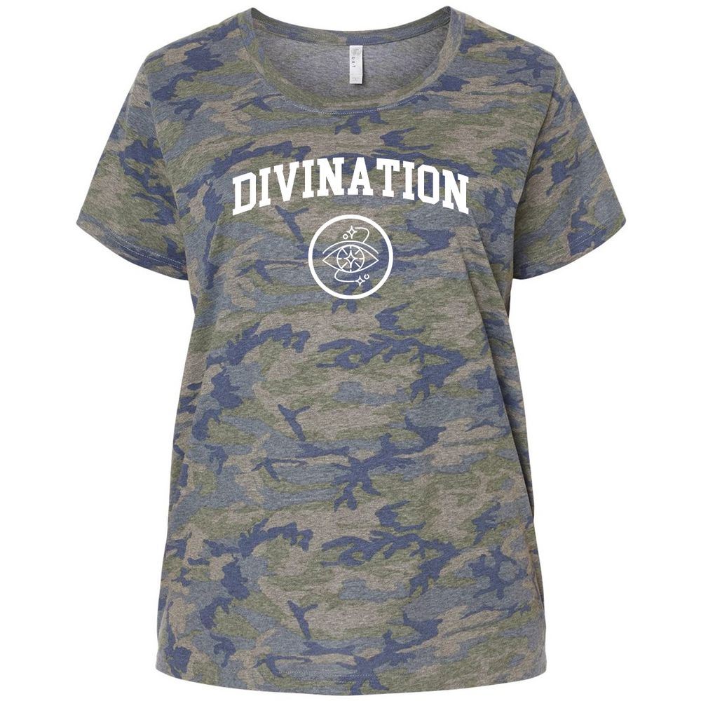 Ladies Curvy Jersey - RL5E37SU - Vintage Camo - 5