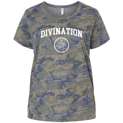 Ladies Curvy Jersey - RL5E37SU - Vintage Camo - 5