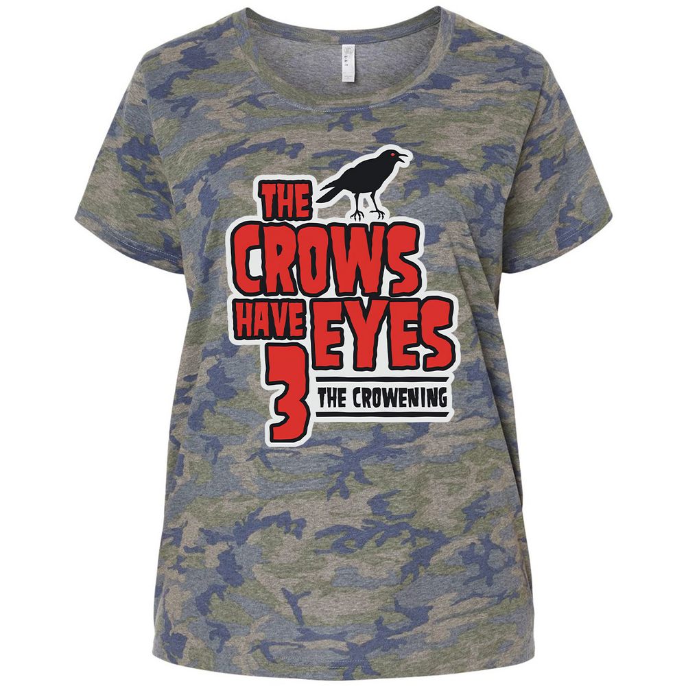 Ladies Curvy Jersey - HEG7WXD5 - Vintage Camo - 5