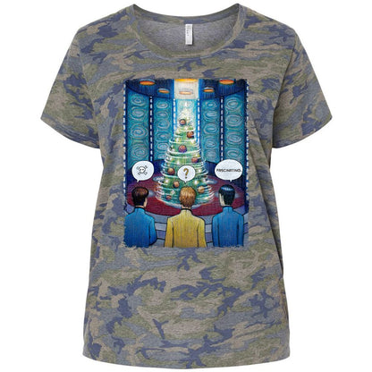 Ladies Curvy Jersey - JMAR821X - Vintage Camo - 5