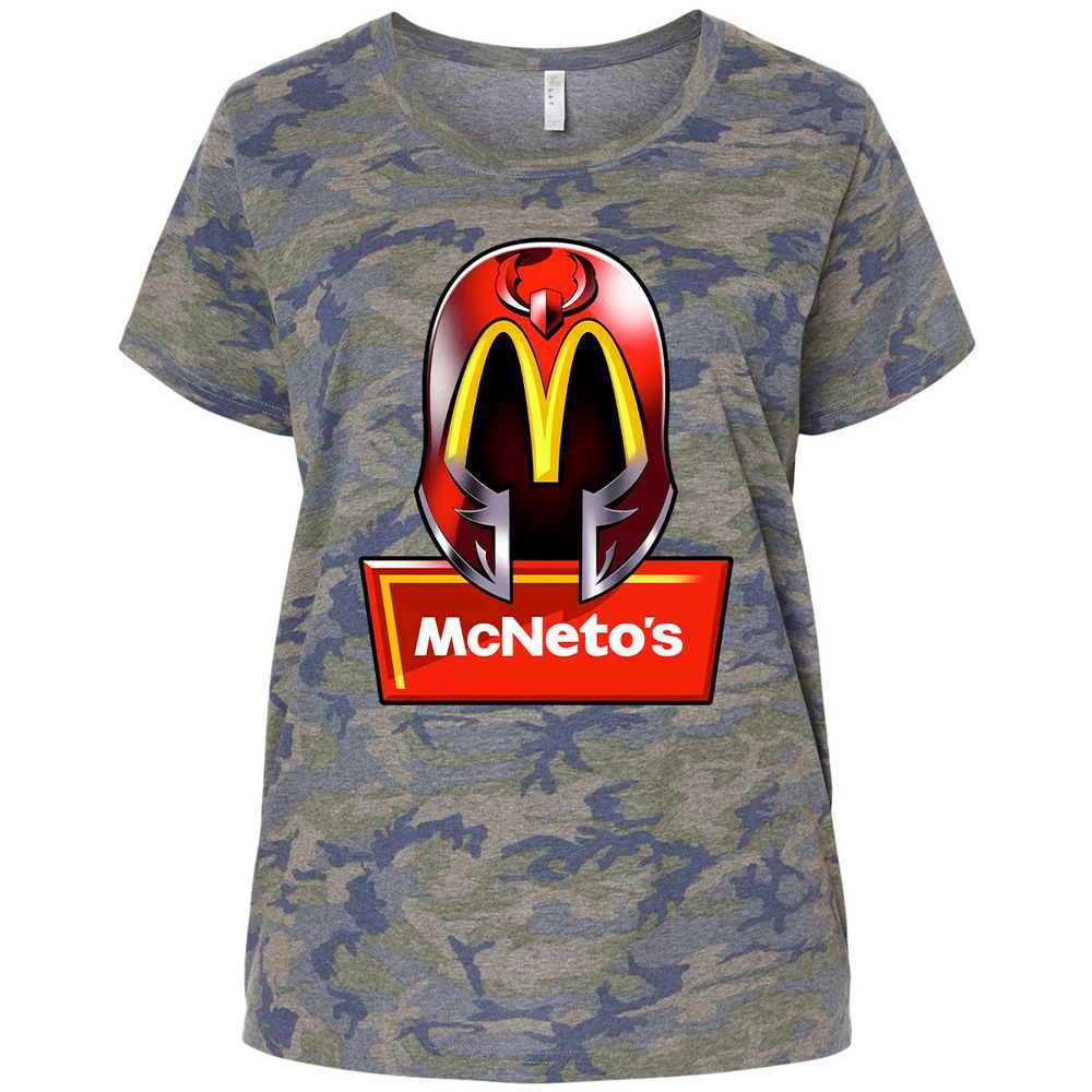 Ladies Curvy Jersey - NJQZX3M1 - Vintage Camo - 5