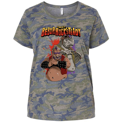 Ladies Curvy Jersey - GC7TBLG5 - Vintage Camo - 5