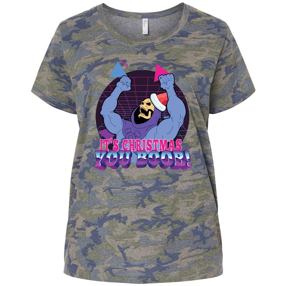 Ladies Curvy Jersey - 8416FN1M - Vintage Camo - 5