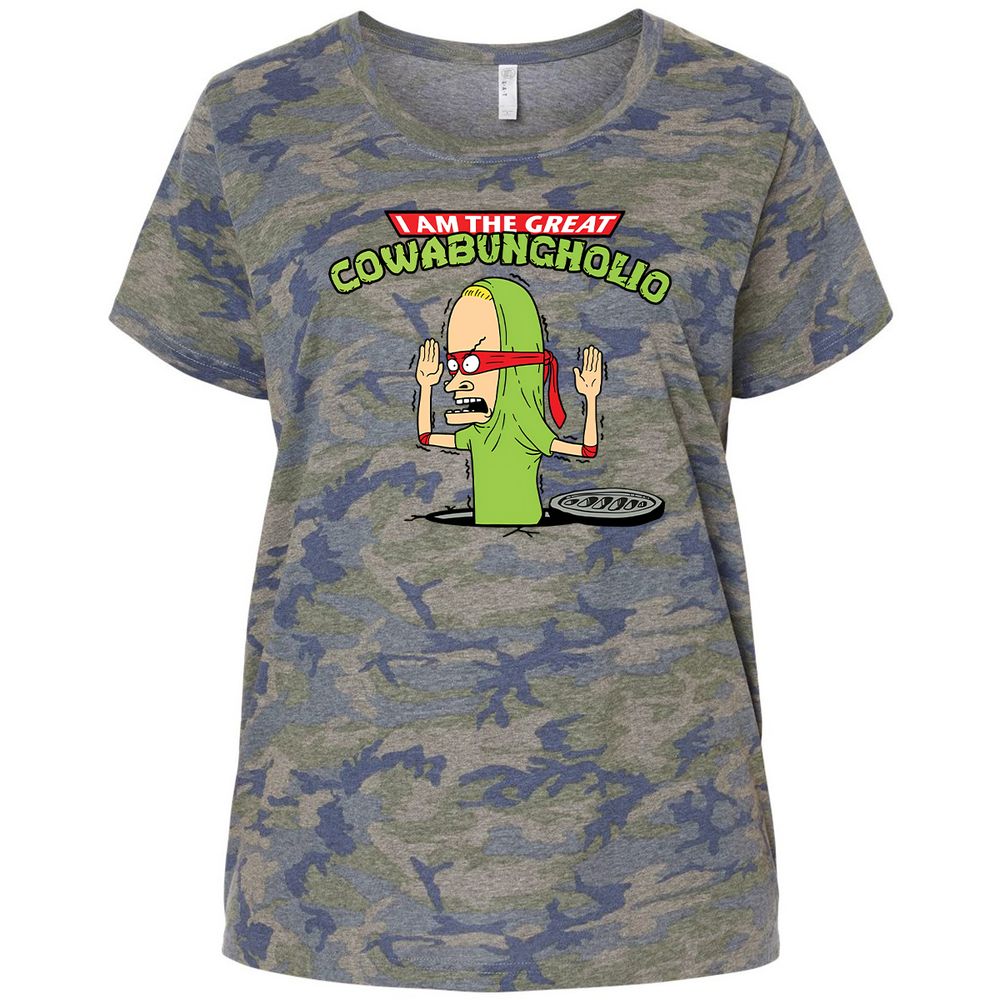 Ladies Curvy Jersey - 3V2K341R - Vintage Camo - 5