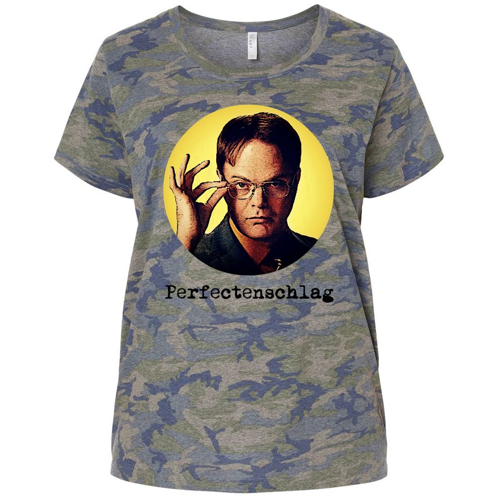 Ladies Curvy Jersey - EPNRTF4B - Vintage Camo - 5