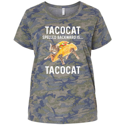 Ladies Curvy Jersey - HDTU9JPN - Vintage Camo - 5