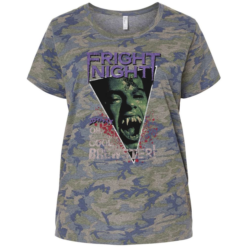 Ladies Curvy Jersey - T23GN3WD - Vintage Camo - 5