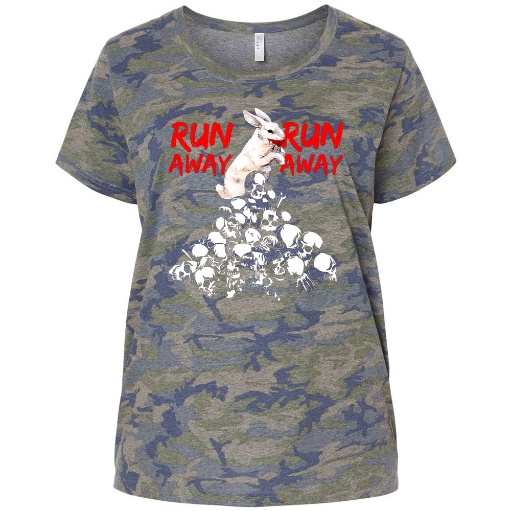 Ladies Curvy Jersey - C43EFTAF - Vintage Camo - 5