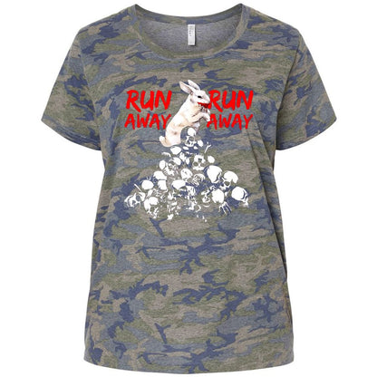 Ladies Curvy Jersey - C43EFTAF - Vintage Camo - 5