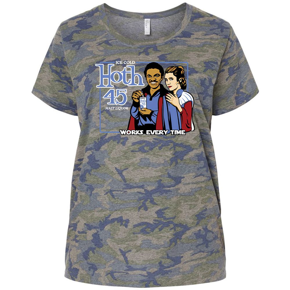 Ladies Curvy Jersey - TVB58VYH - Vintage Camo - 5