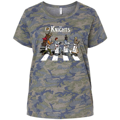 Ladies Curvy Jersey - FQB2WWFB - Vintage Camo - 5