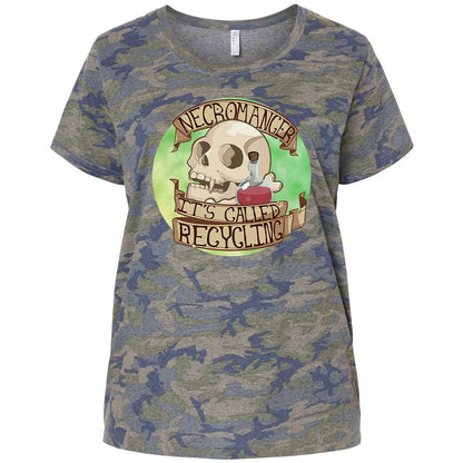 Ladies Curvy Jersey - YEZGVLVJ - Vintage Camo - 5