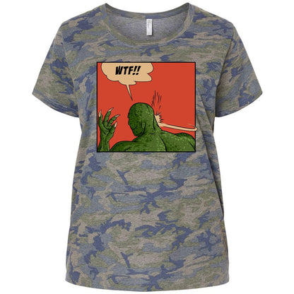 Ladies Curvy Jersey - 9TSV2NUZ - Vintage Camo - 5