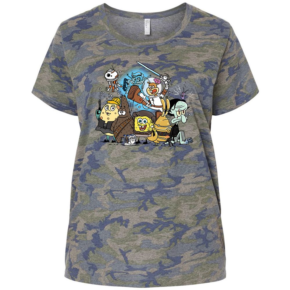 Ladies Curvy Jersey - S8KWLRHC - Vintage Camo - 5