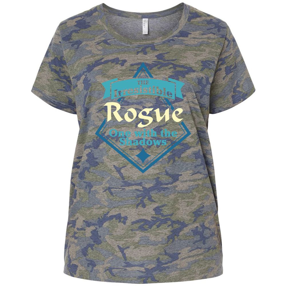 Ladies Curvy Jersey - 5DS191GF - Vintage Camo - 5