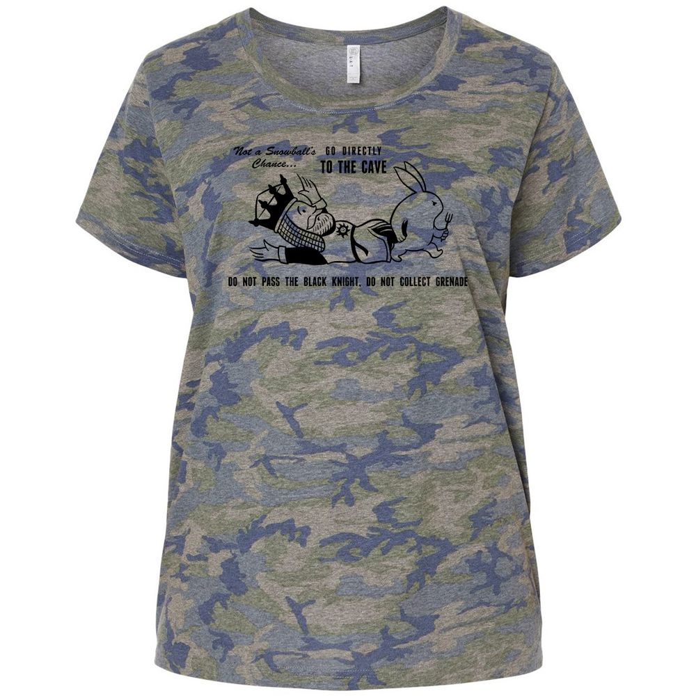 Ladies Curvy Jersey - 1FSFQ1YA - Vintage Camo - 5