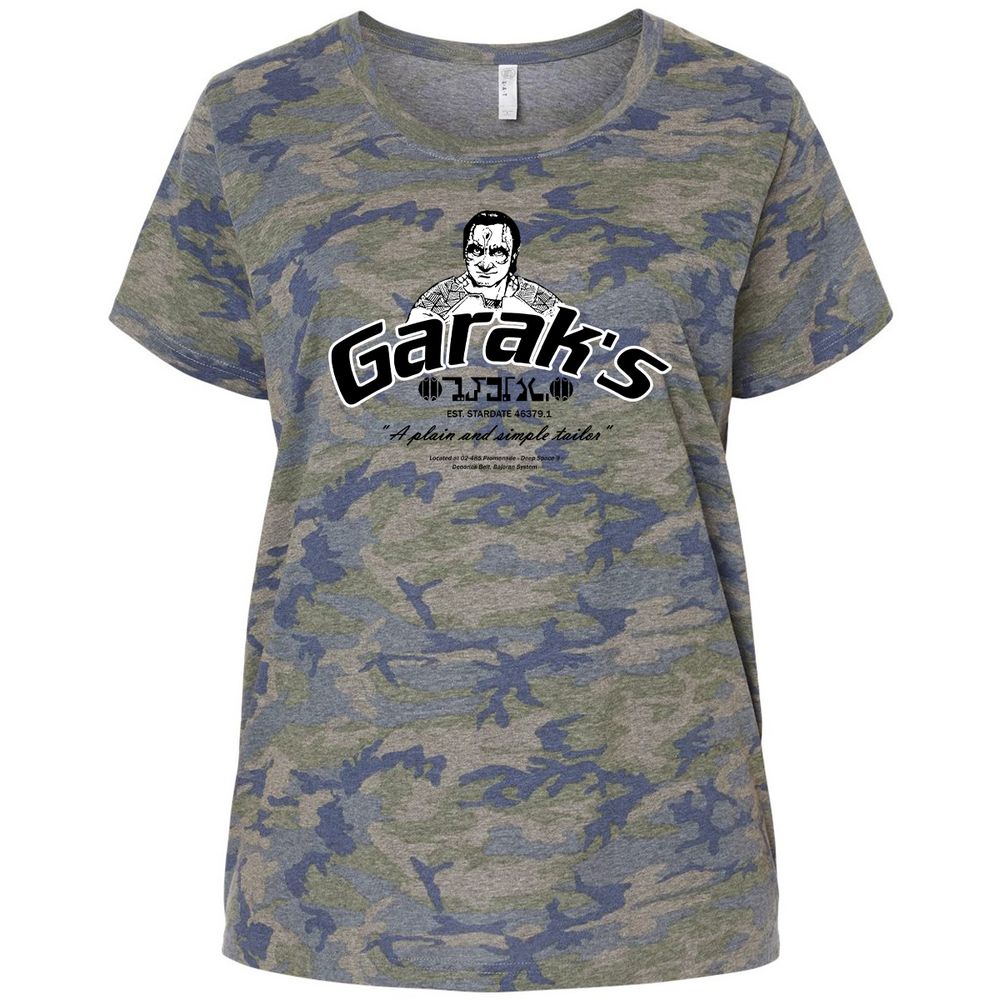 Ladies Curvy Jersey - 5LV95UNS - Vintage Camo - 5