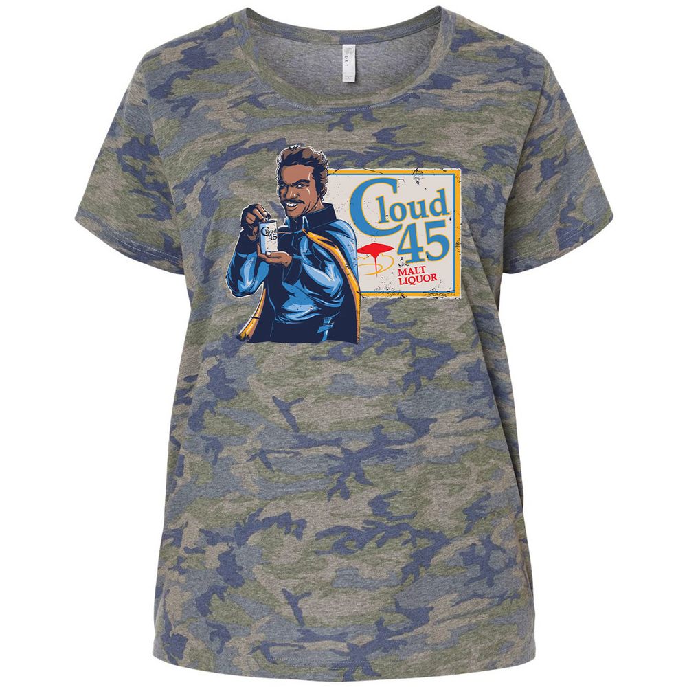 Ladies Curvy Jersey - 6D6GEHXJ - Vintage Camo - 5