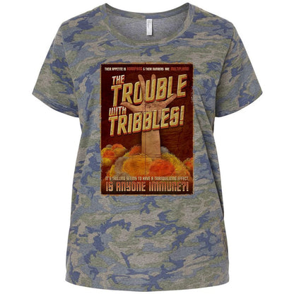 Ladies Curvy Jersey - PYMHU2XP - Vintage Camo - 5