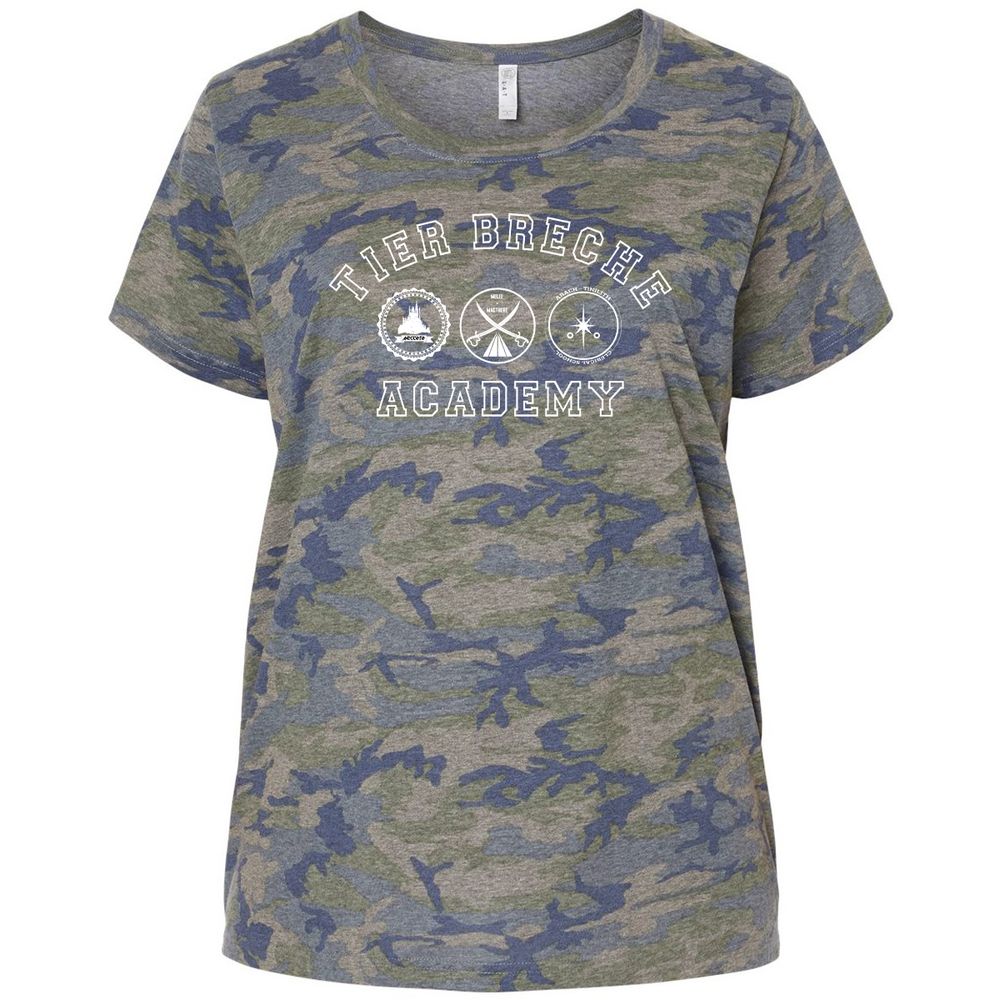 Ladies Curvy Jersey - YNBM34FJ - Vintage Camo - 5