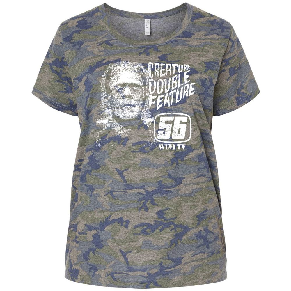 Ladies Curvy Jersey - GAR8JSD7 - Vintage Camo - 5