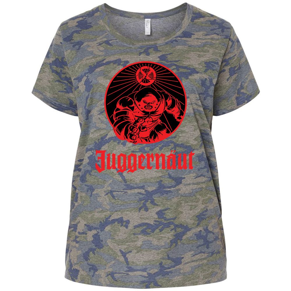 Ladies Curvy Jersey - CTLHAFS7 - Vintage Camo - 5