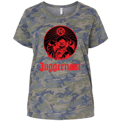 Ladies Curvy Jersey - CTLHAFS7 - Vintage Camo - 5