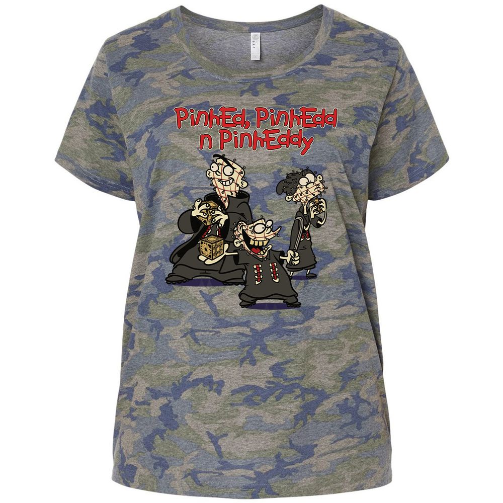 Ladies Curvy Jersey - RQKU2C9K - Vintage Camo - 5