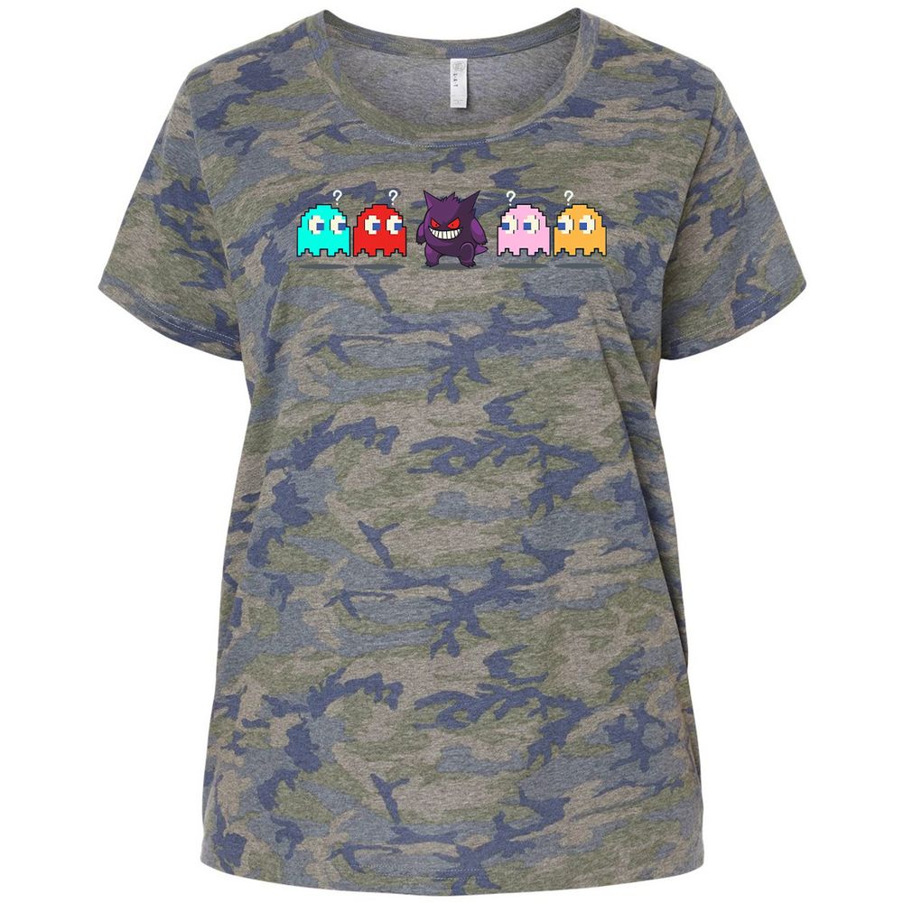 Ladies Curvy Jersey - GRB61S68 - Vintage Camo - 5