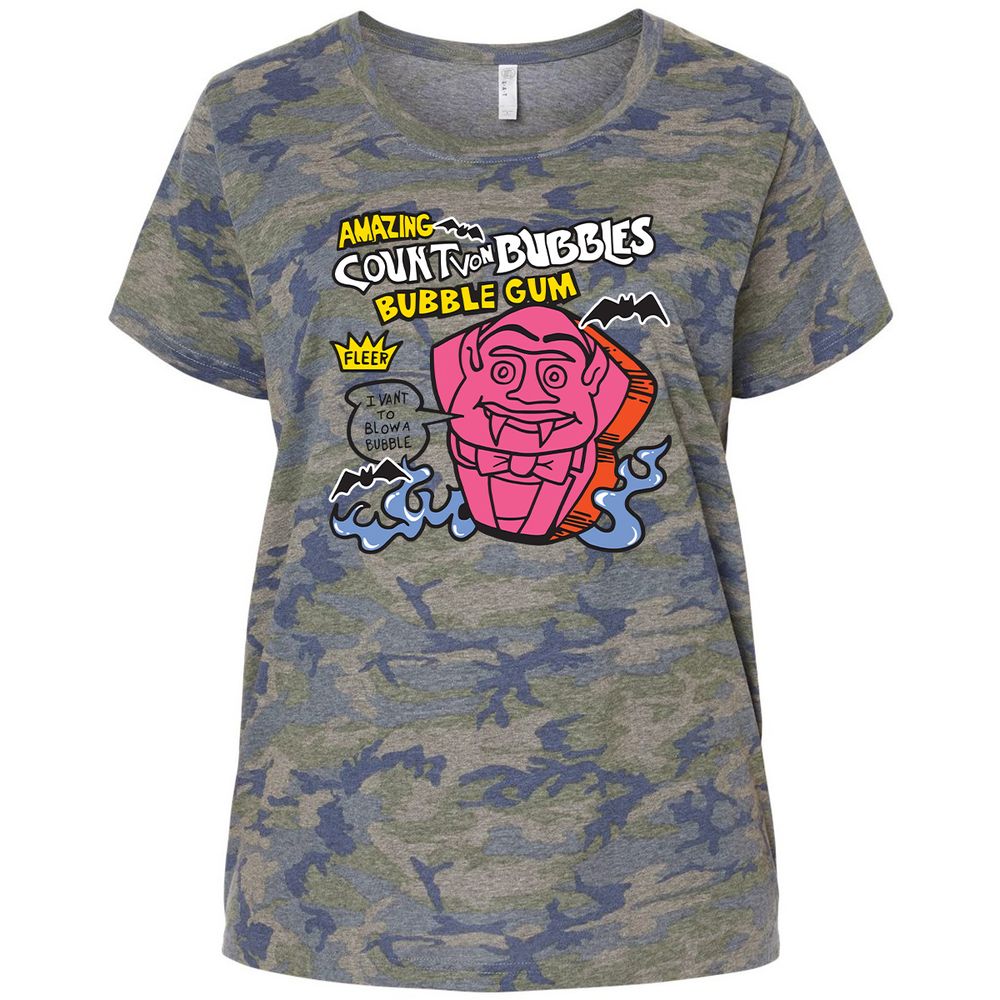 Ladies Curvy Jersey - Z4FBGTGA - Vintage Camo - 5