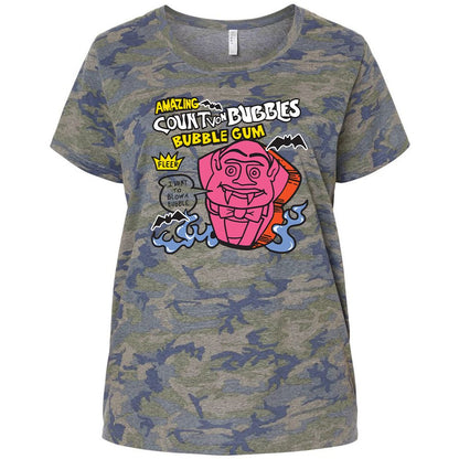 Ladies Curvy Jersey - Z4FBGTGA - Vintage Camo - 5