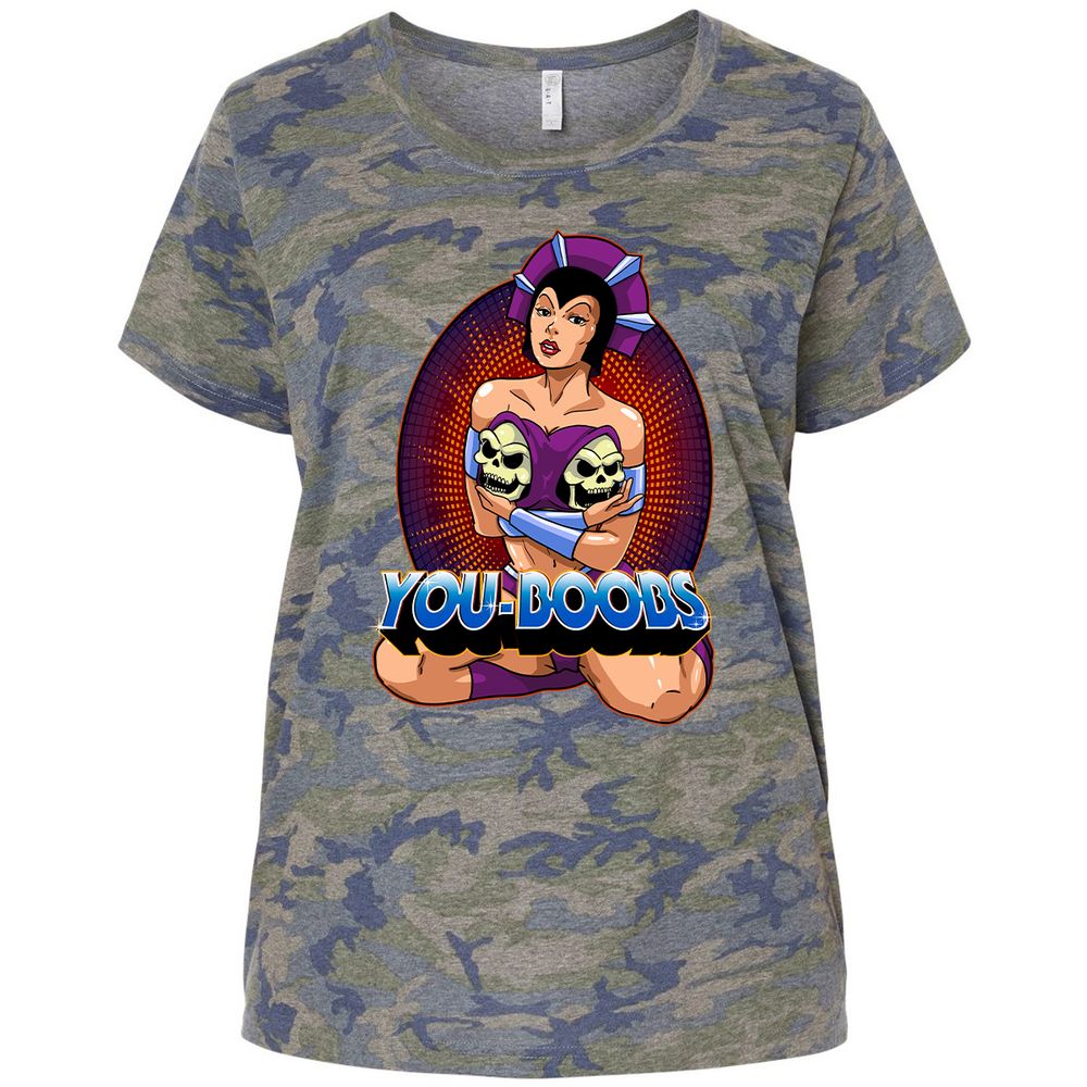 Ladies Curvy Jersey - TYRVNN17 - Vintage Camo - 5